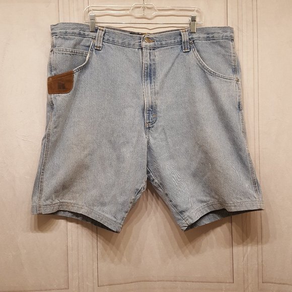 Wrangler Riggs Dura Shield Denim Shorts Size 42 - Picture 1 of 15